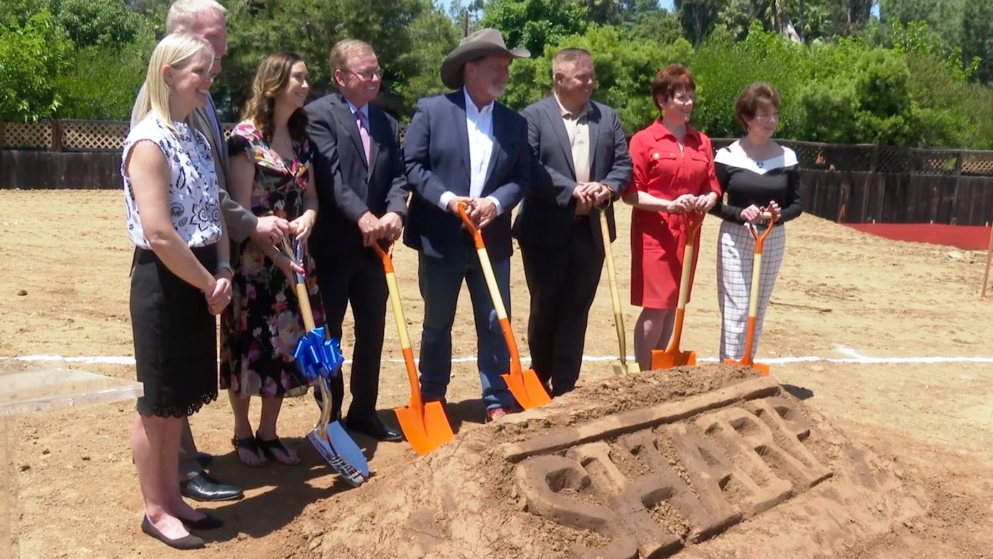 SGH Hospice Ground Breaking Lori Moore