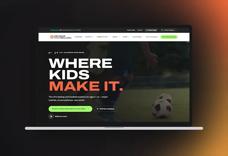 Find & Book a Kids Football Academy Near You. Made Easy With Our New Website