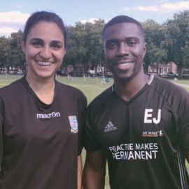 Soaring through the ranks at We Make Footballers: Meet 19 Year-Old Academy Manager Sophia