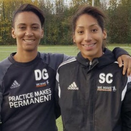 Lucia, of Tottenham Ladies, Lends a Helping Hand at our Talent ID