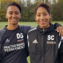 Lucia, of Tottenham Ladies, Lends a Helping Hand at our Talent ID