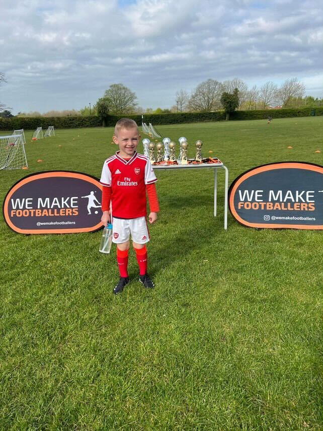 Football training near Rhymney