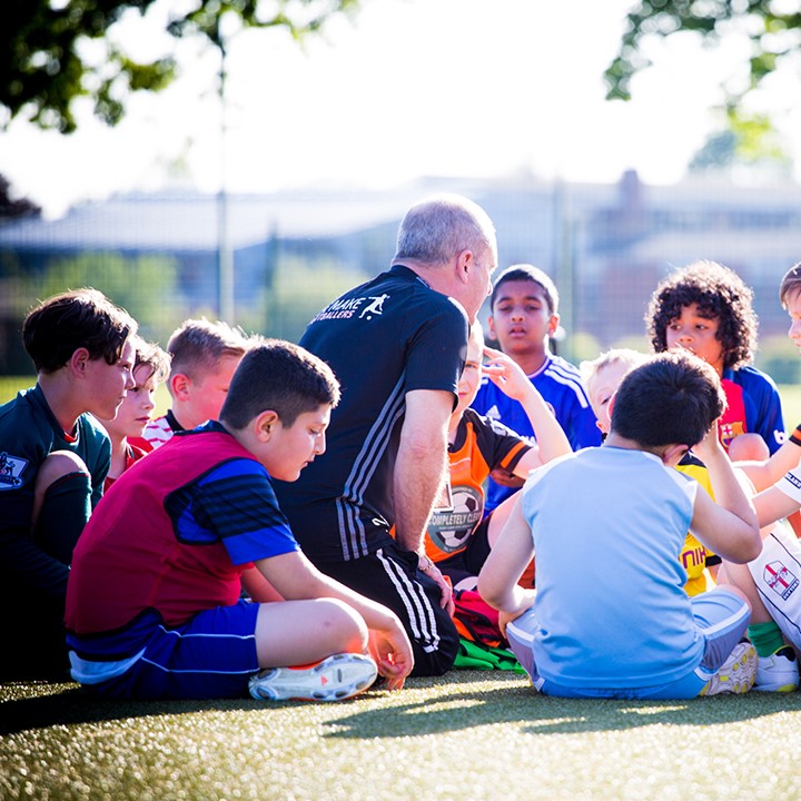 Football training near Clapham