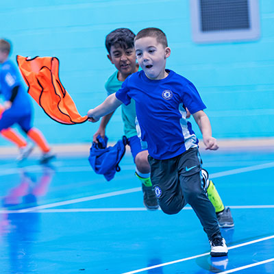 Football training near Wallington