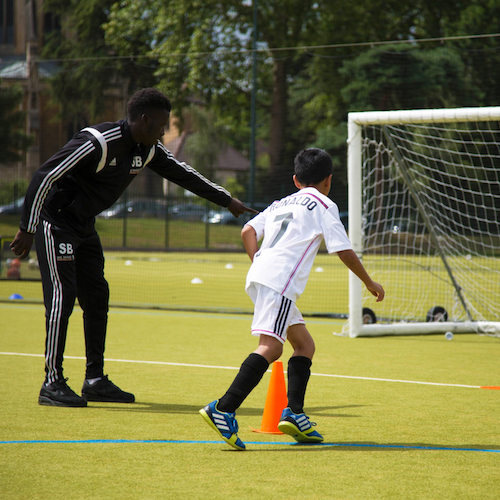 Football training near Blackheath