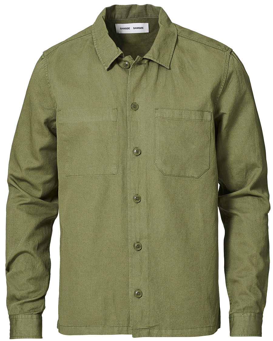 Ruffo Cotton/Linen Overshirt 