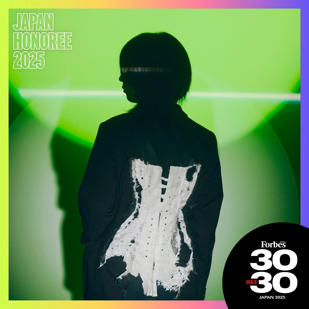 Picture of Forbes JAPAN has selected graduate Hana Yagi for its “30 UNDER 30” ART & STYLE category.