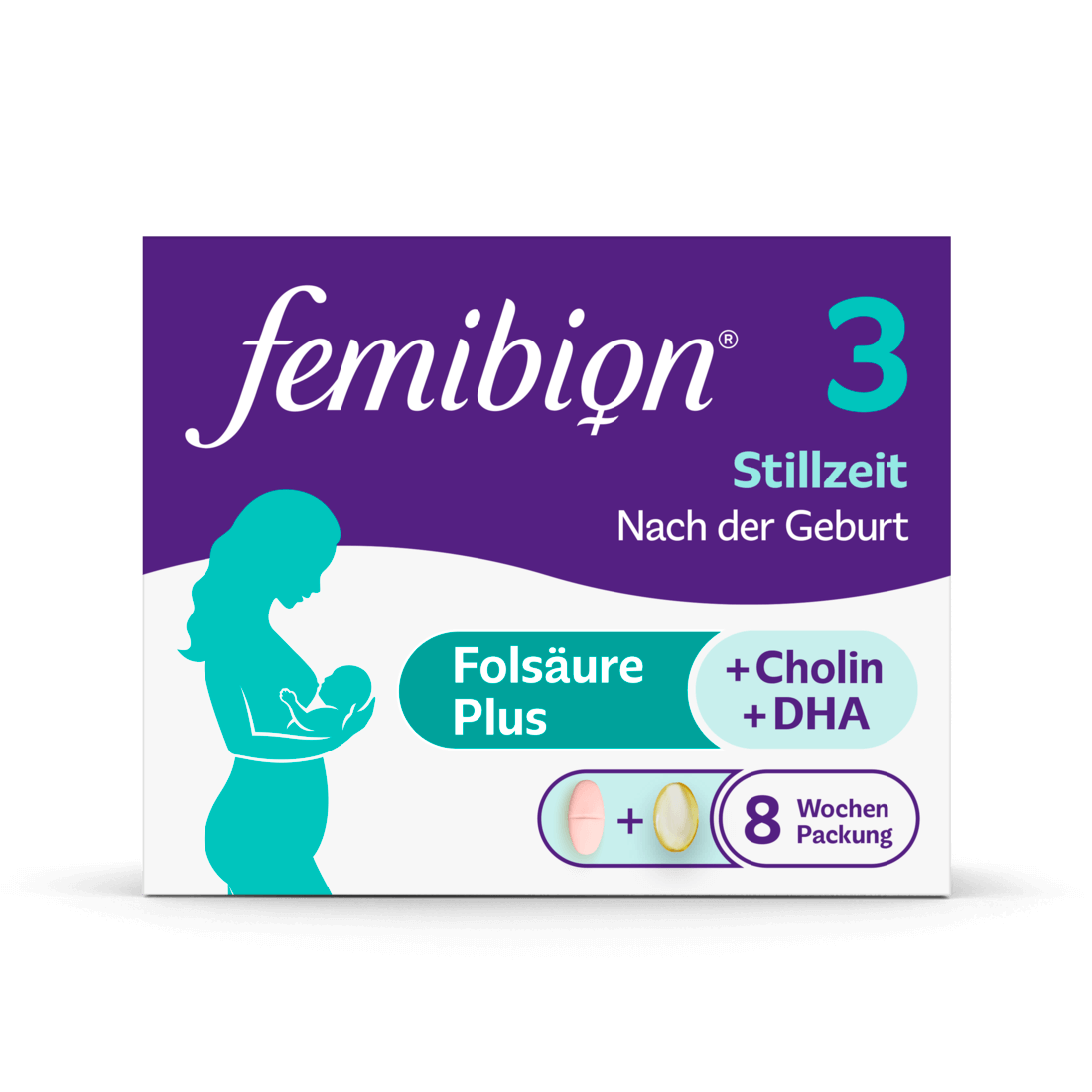 Schwangerschaftsvitamine & Nahrungsergänzungsmittel mit Folsäure Femibion® DE