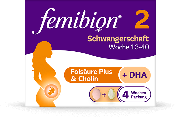 Femibion 1 Kinderwunsch + Frühschwangerschaft ohne Jod Tabletten 8-Wochen  Packung 60 St - Meine OnlineApo