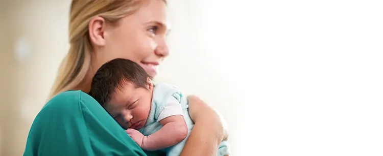 Pampers bannière de page de destination