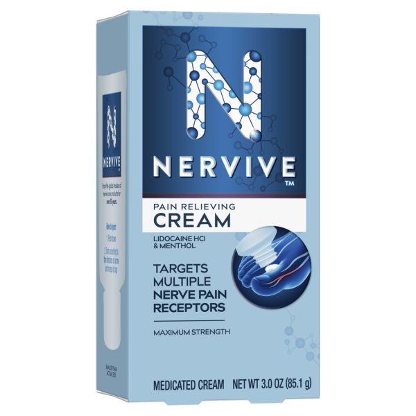 Nervive Pain Relieving Cream side 1