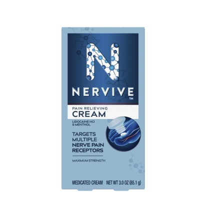 Nervive Pain Relieving Cream, 3.0oz