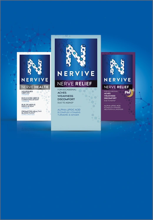 Nervive Brand History Banner