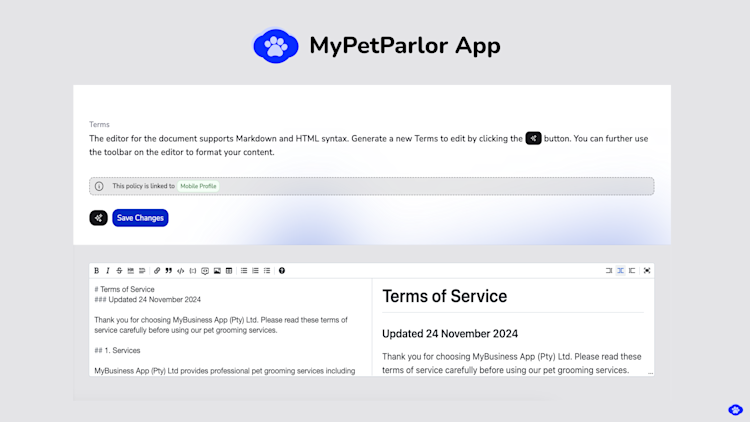 Hero image for article with title: Why Your Pet Care Business Needs Terms and Conditions (And How to Create One with MyPetParlor App)