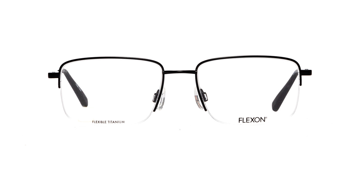 Black Flexon H6003 Eyeglasses | Clarkson Eyecare