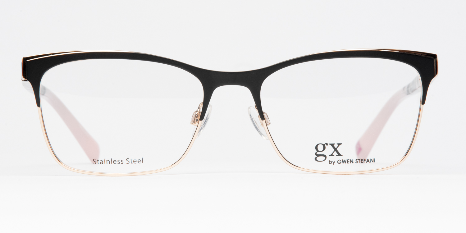 NEW GX by orders GWEN STEFANI GX 051 Black Eyeglasses 49mm with GX Case