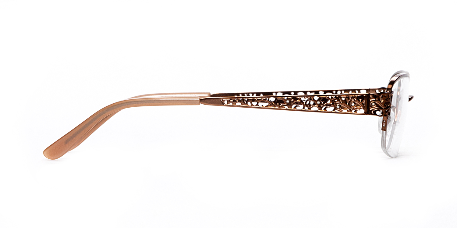 Brown TRES JOLIE 160 Eyeglasses | Clarkson Eyecare