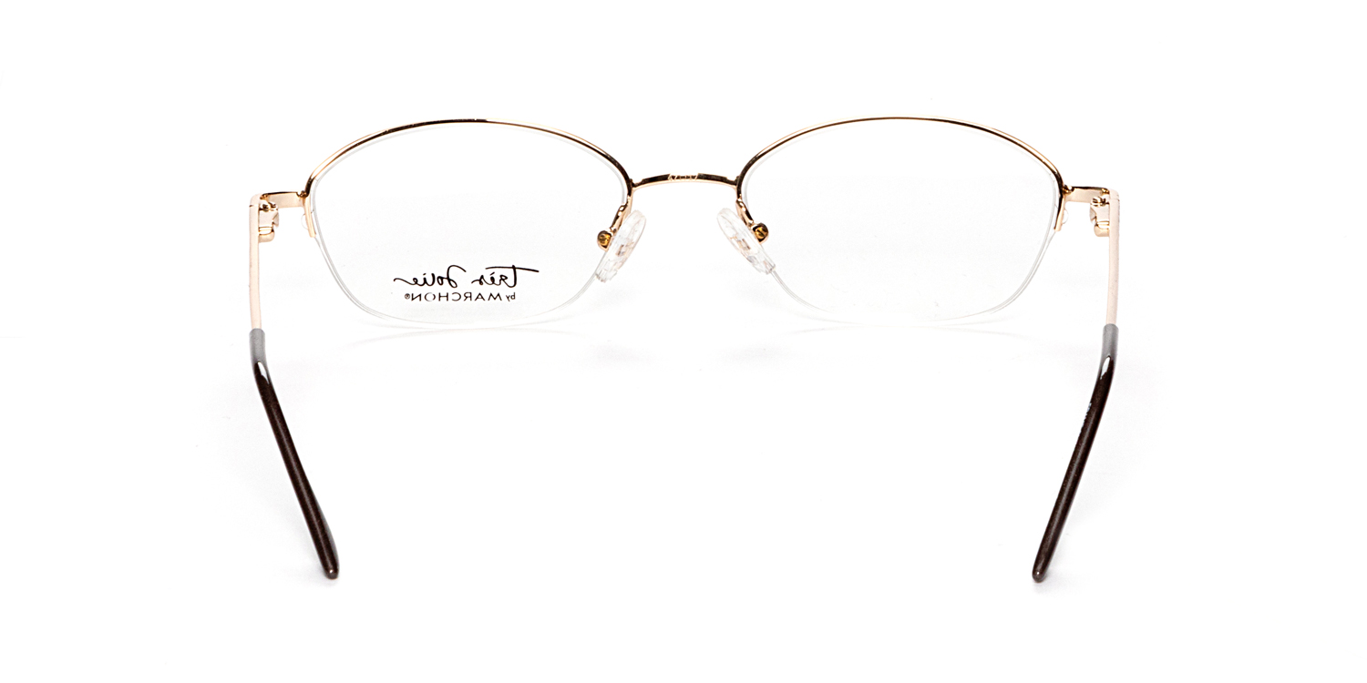 オリーライフ Brown Tres Jolie 118 Eyeglasses | eyecarecenter