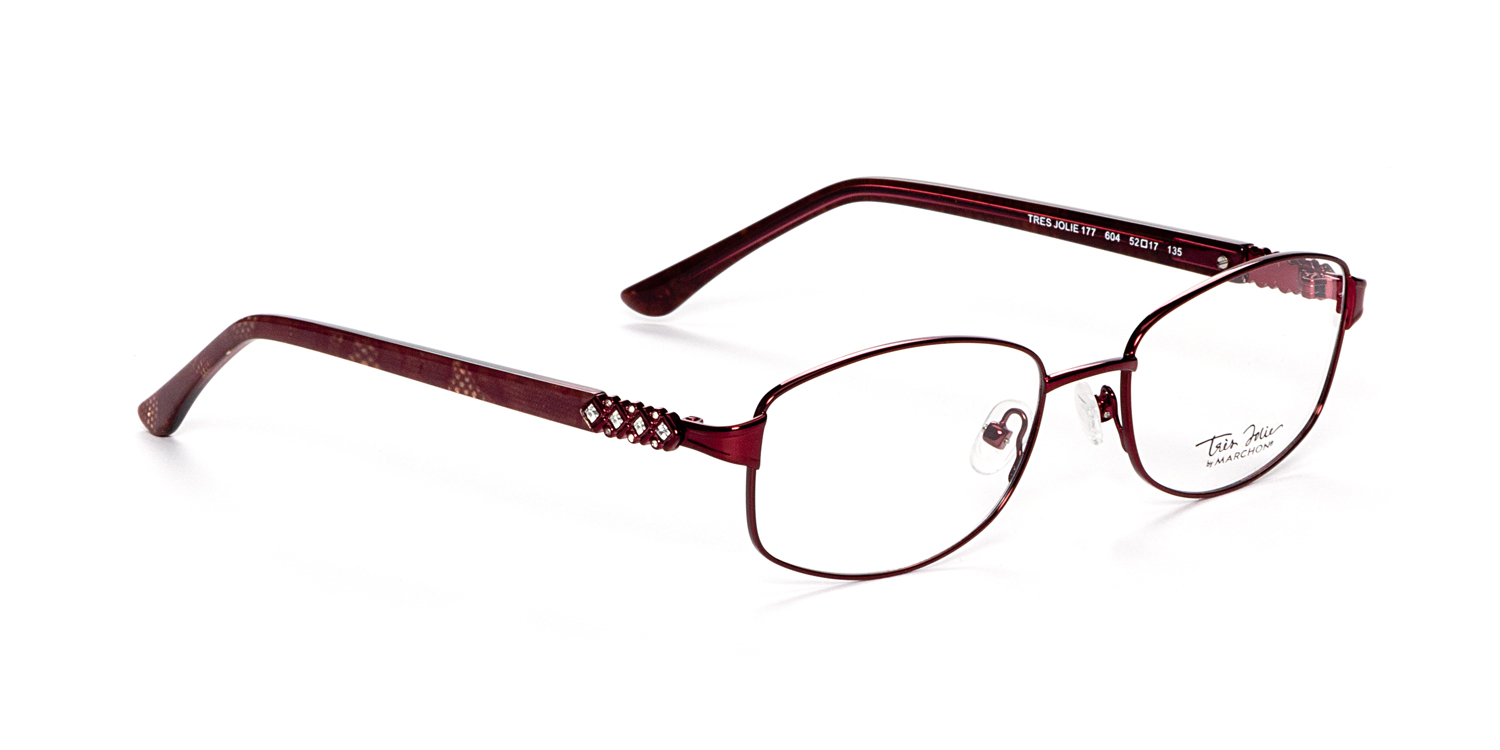 Red Tres Jolie 177 Eyeglasses | Clarkson Eyecare