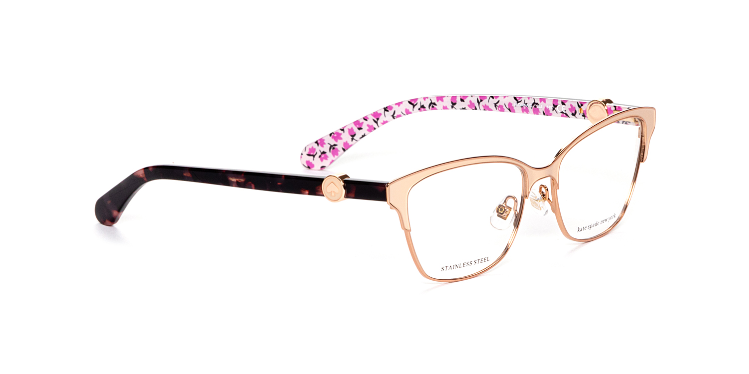 Kate Spade Davina Eyeglasses 03H2 Black Pink