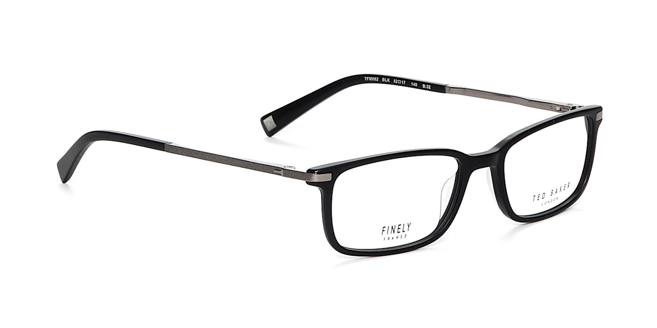 Black Tfm002 Eyeglasses The Eyedoctors Optometrists 1358