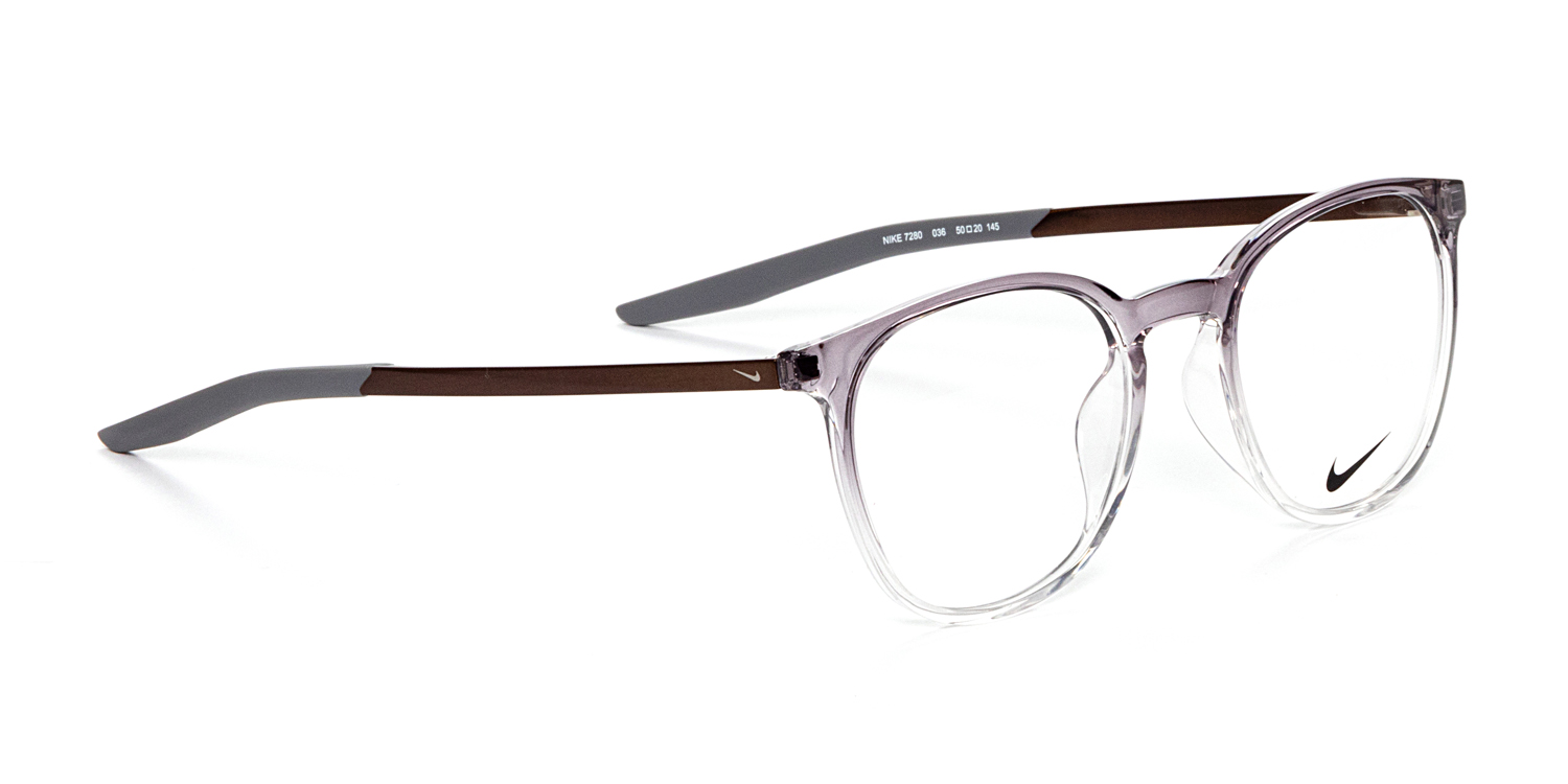 Grey Nike 7280 Eyeglasses | Clarkson Eyecare