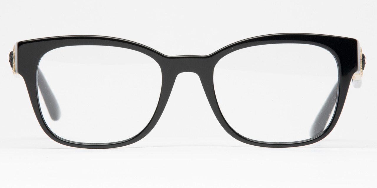 Black VE3314 Eyeglasses | Clarkson Eyecare