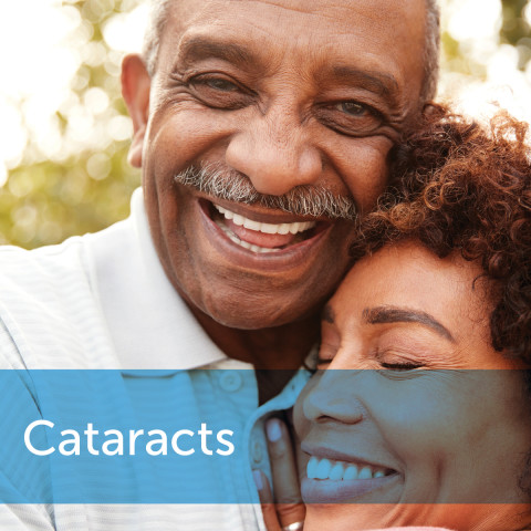 Happy cataracts couple