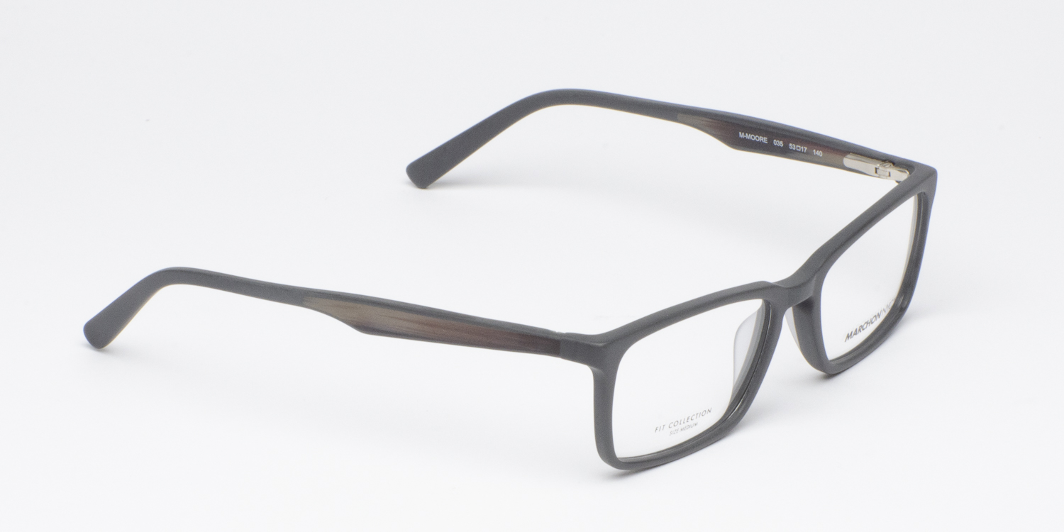 Grey M-MOORE Eyeglasses | eyecarecenter