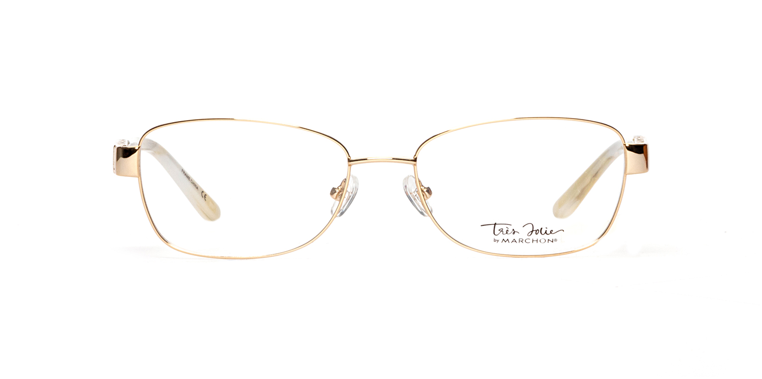 Gold Tres Jolie 181 Eyeglasses | eyecarecenter