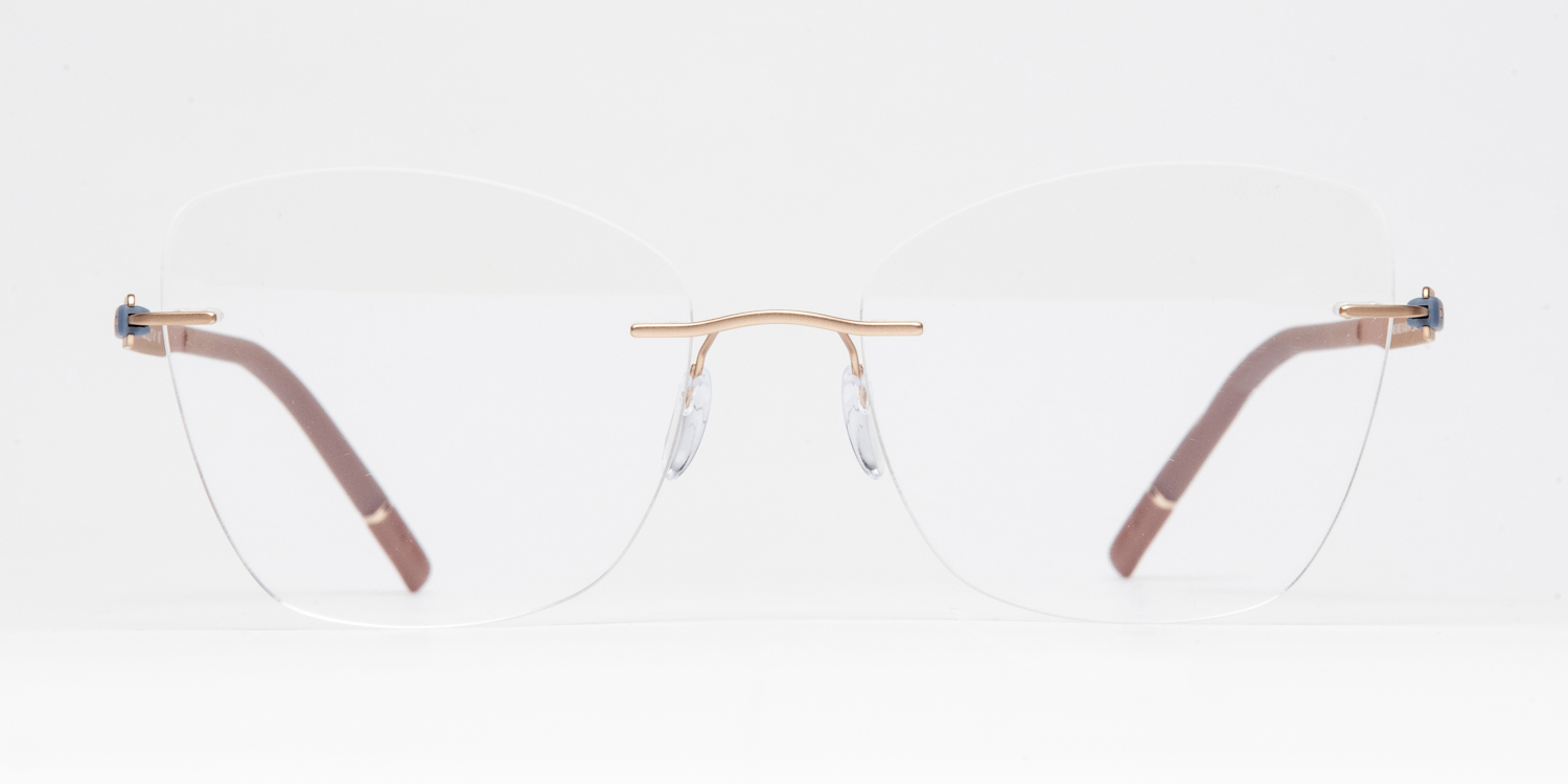 Rose Gold Blend 5555 Eyeglasses | eyecarecenter