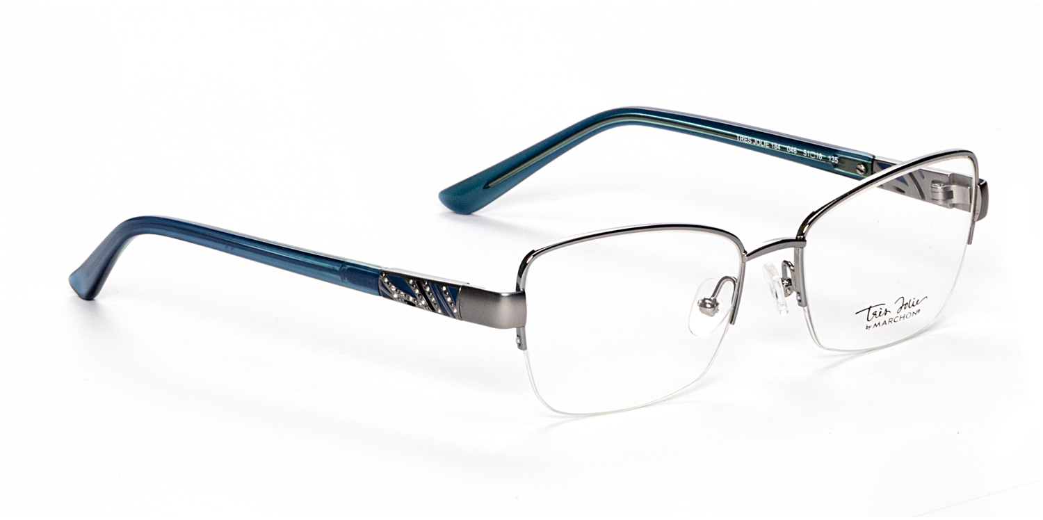 Silver Tres Jolie 184 Eyeglasses | eyecarecenter