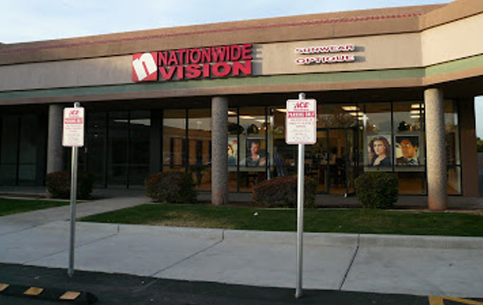 Nationwide Vision Chandler Alma School Rd eye care center