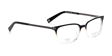 Black TFM001 Eyeglasses | The EyeDoctors Optometrists display picture 3