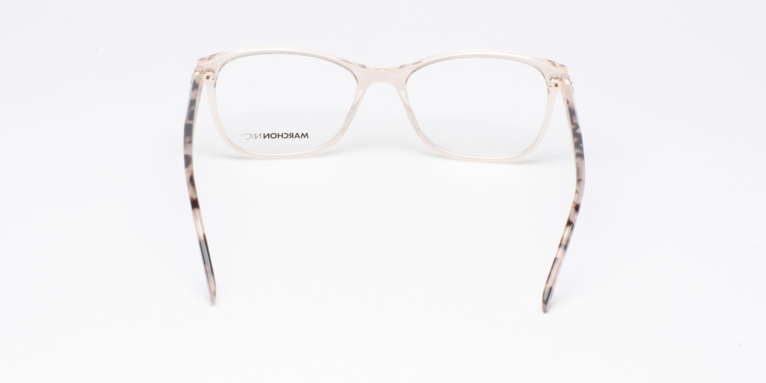 Marchon NYC Women\'s Glasses (M-5006) Marchon NYC M-5006 Eyeglasses Women Black Rectangle 54mm New  main image 3
