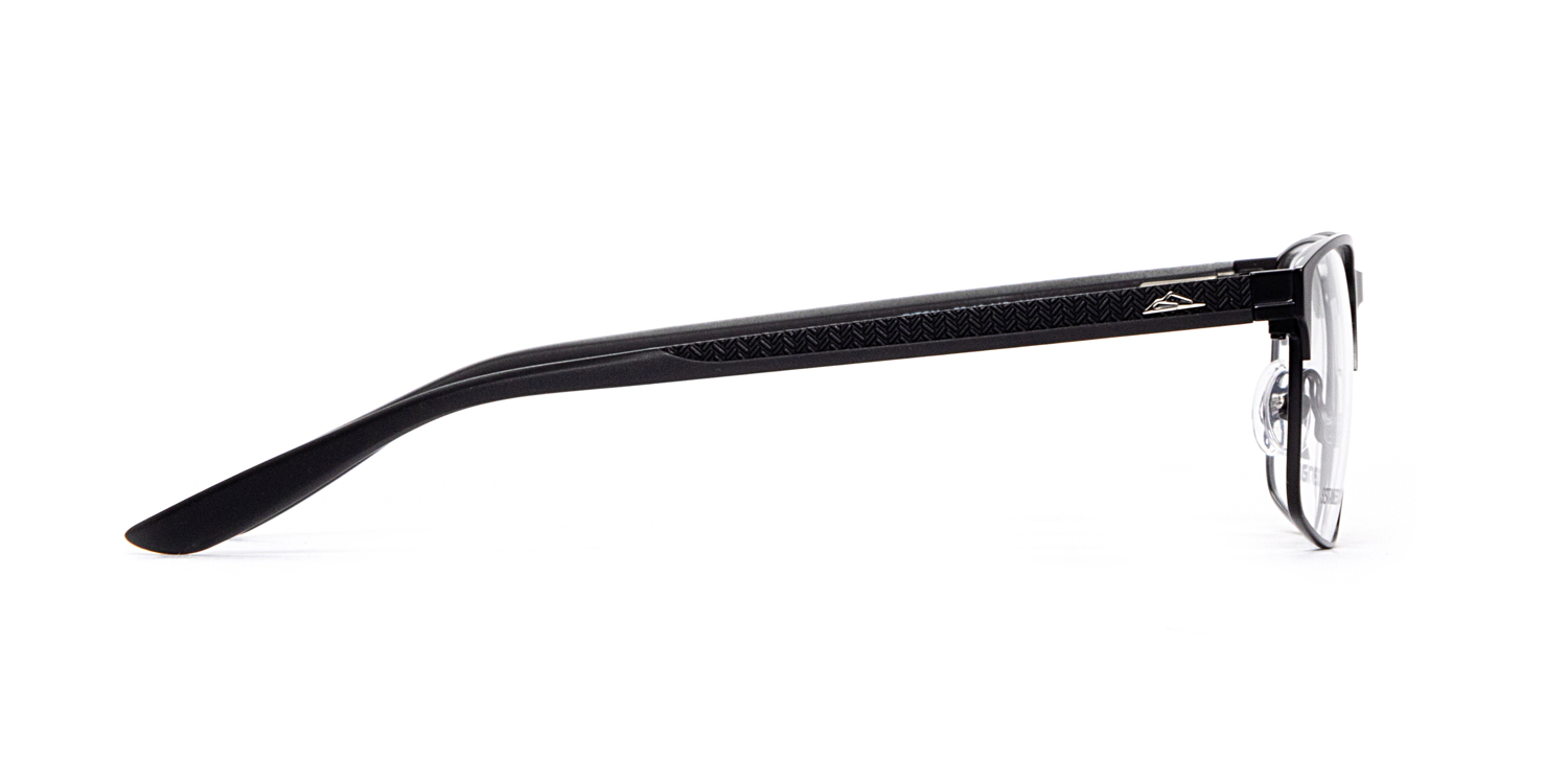 Black Den-Piton Eyeglasses | Clarkson Eyecare