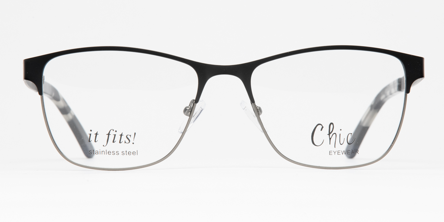 Black CHIC-APRIL Eyeglasses | Nationwide Vision