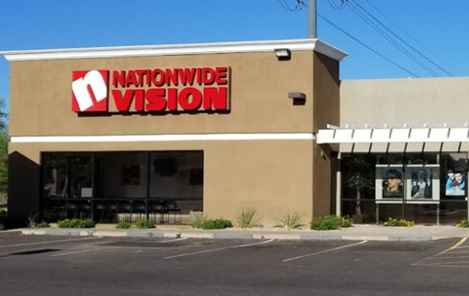 Nationwide Vision Mesa eye care center on Southern Ave