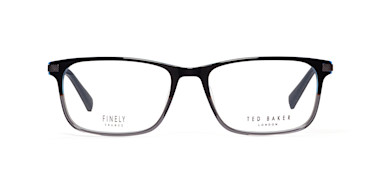 Black TFM005 Eyeglasses | The EyeDoctors Optometrists display picture 1