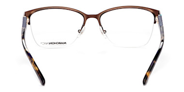 Brown M-4002 Eyeglasses | eyecarecenter