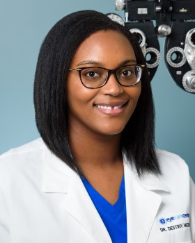Dr. Destiny McDuffie OD eye doctor in Wilson, NC at eyecarecenter