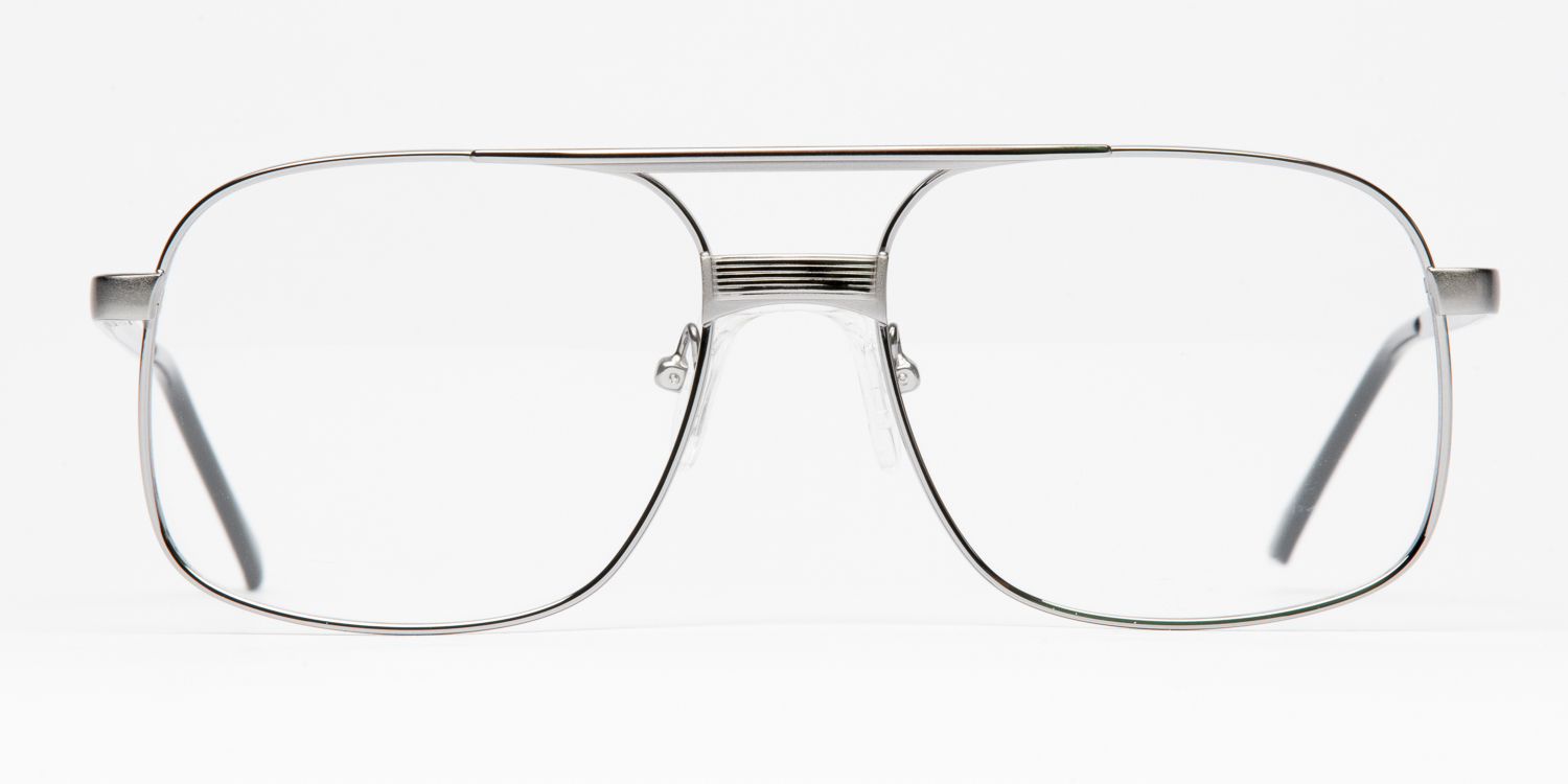 Silver Warren Eyeglasses | eyecarecenter