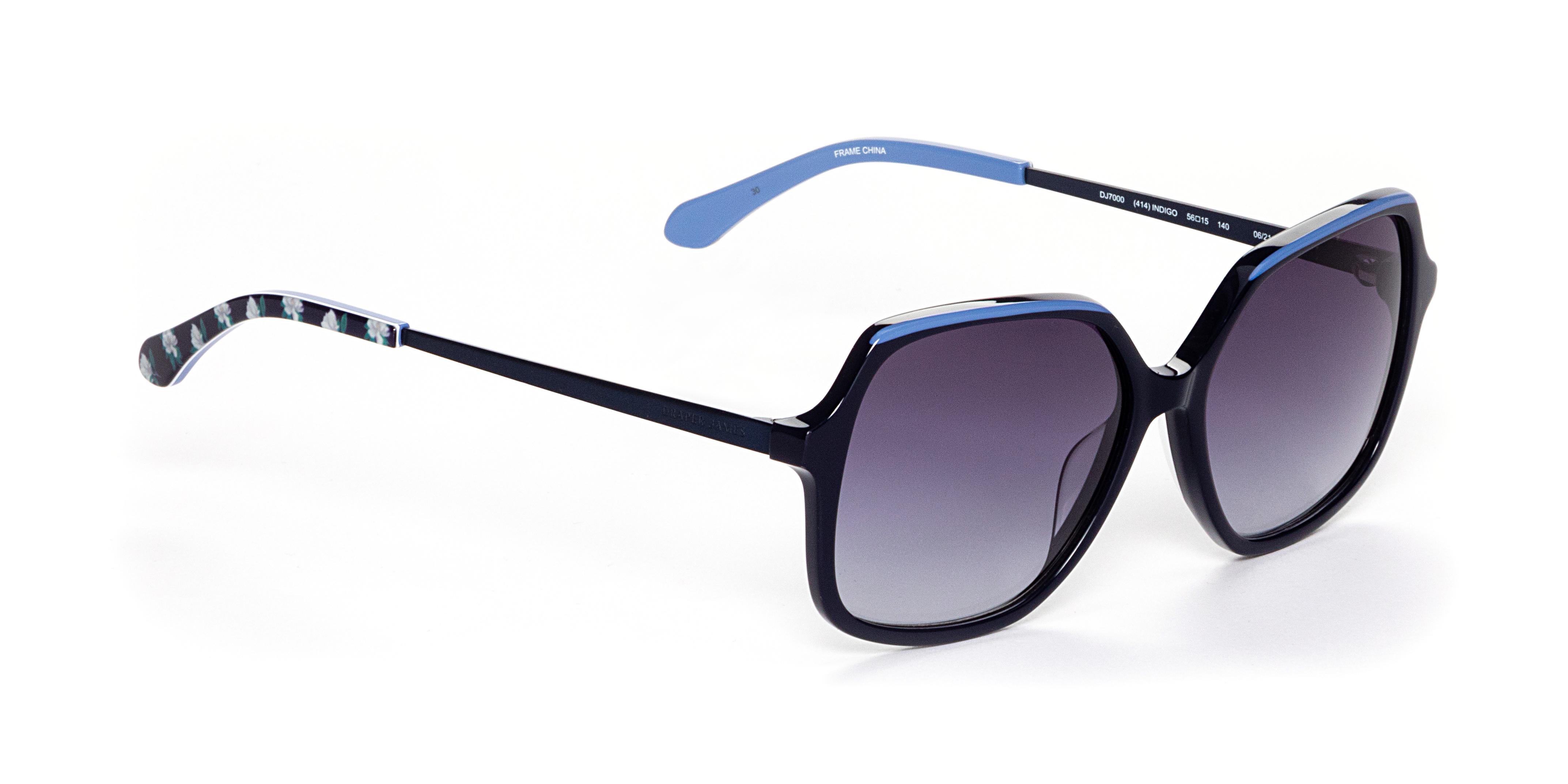 Draper James Blue Gradient Oversized Sunglasses Draper James Women main image 4