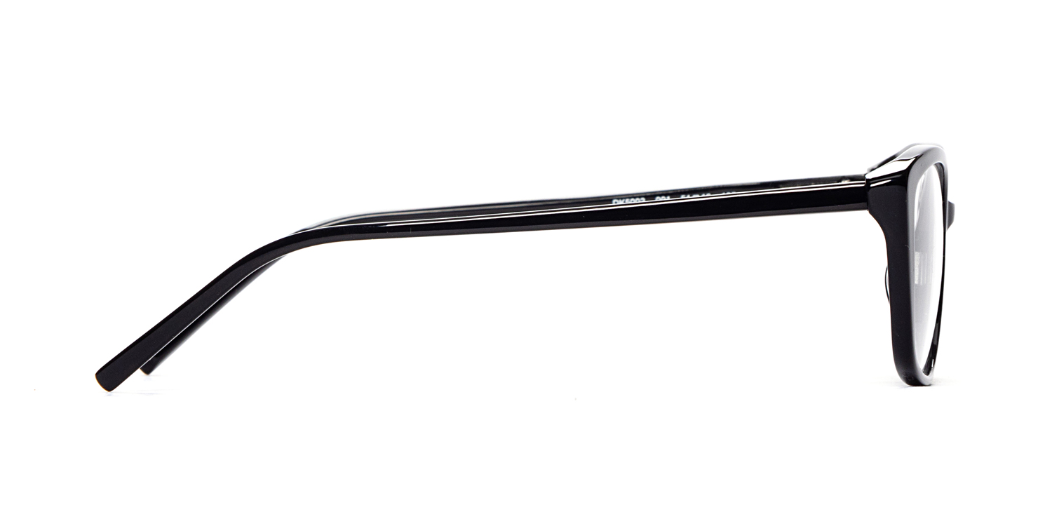 印象のデザイン Black DK5002 Eyeglasses | Clarkson Eyecare ミュージシャン