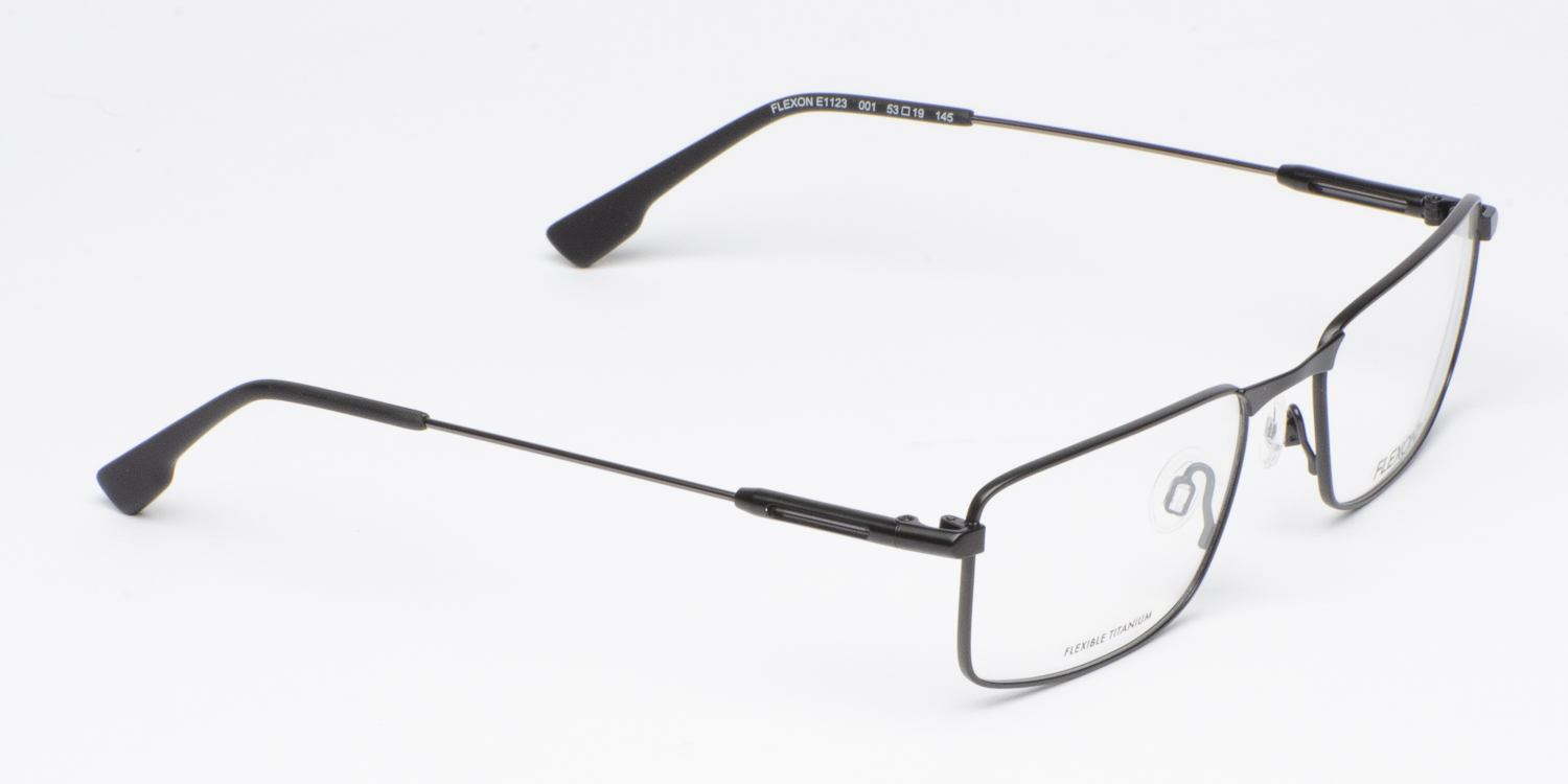 Black FLEXON E1123 Eyeglasses | Nationwide Vision