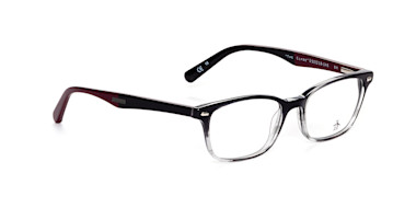 Black THE CLYDE Eyeglasses | eyecarecenter display picture 1