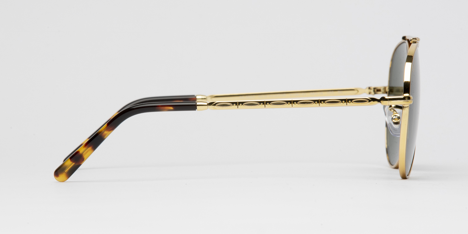 Gold NEW AVIATOR Sunglasses Sunglasses | eyecarecenter