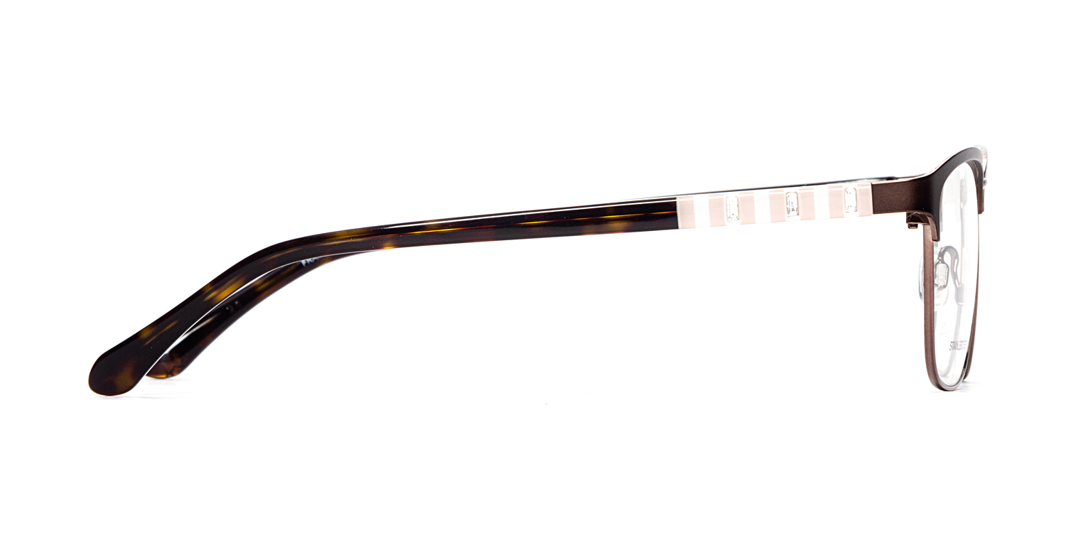 Brown DJ5003 Eyeglasses | Nationwide Vision