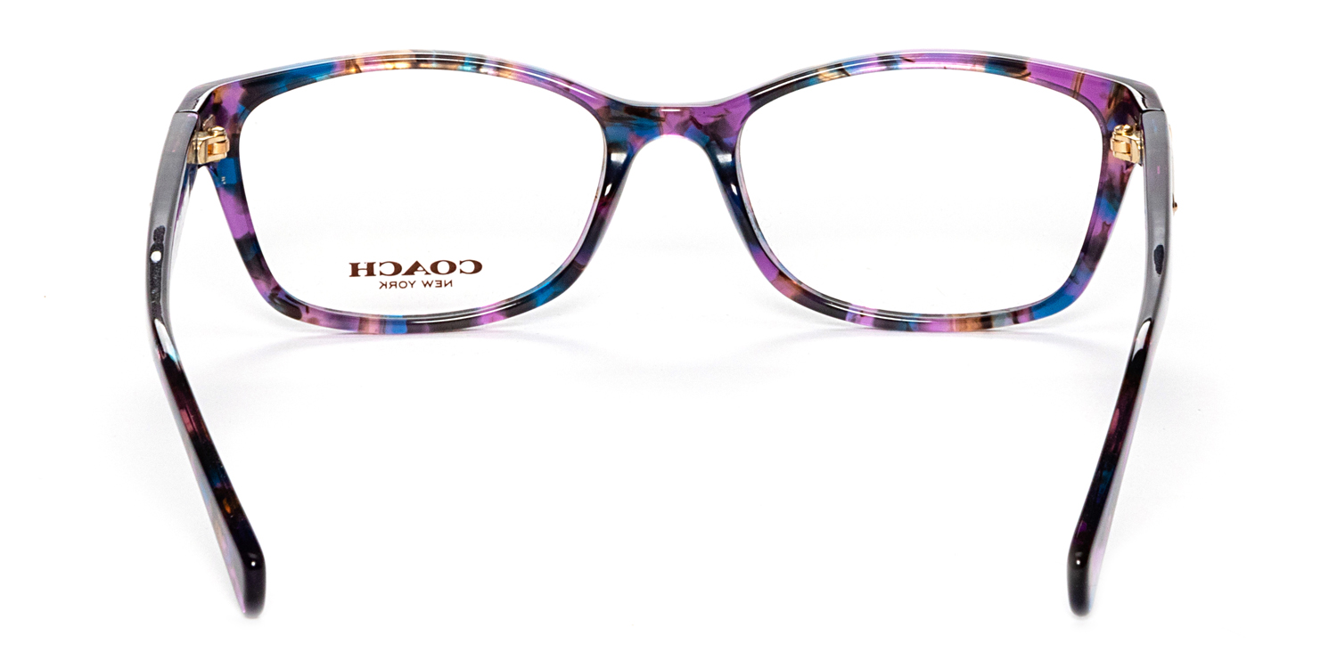 Purple coach glasses online