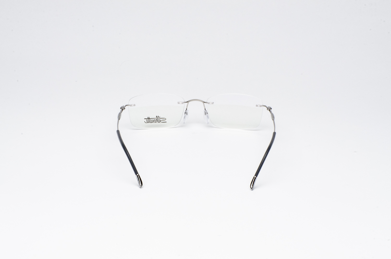 1. 『MONOCHROME』& PORTFOLIO Silver EW (5521) DEMO Eyeglasses | Clarkson Eyecare